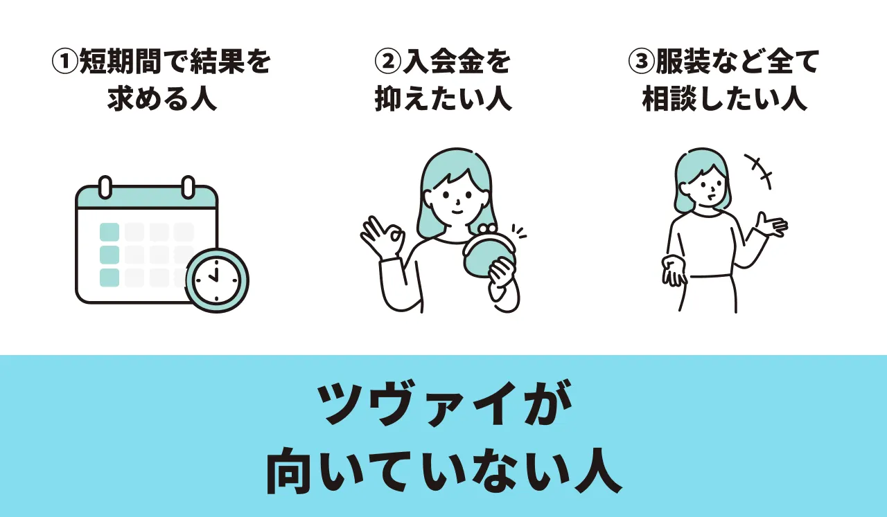 ツヴァイが向いていない人